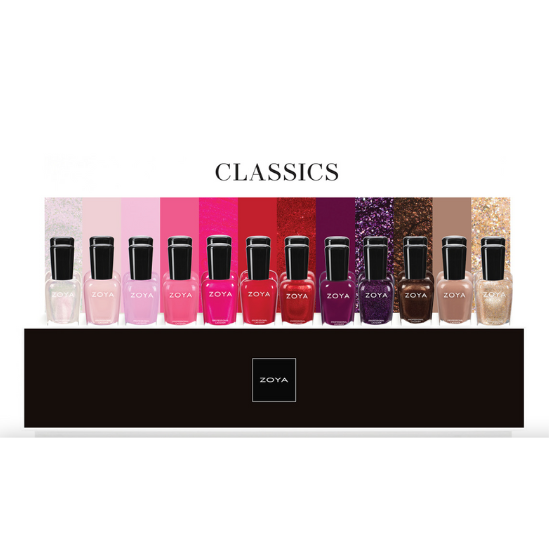 Zoya Classics Display | 36 pcs