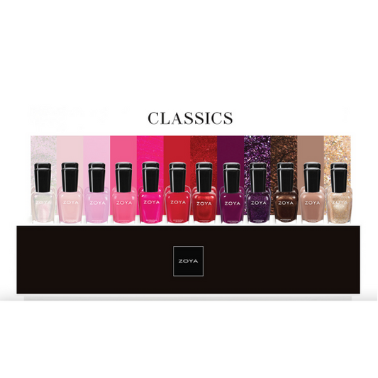 Zoya Classics Display | 36 pcs